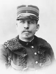 Portret van Freystaetter, een van de rechters van de Dreyfus-affaire